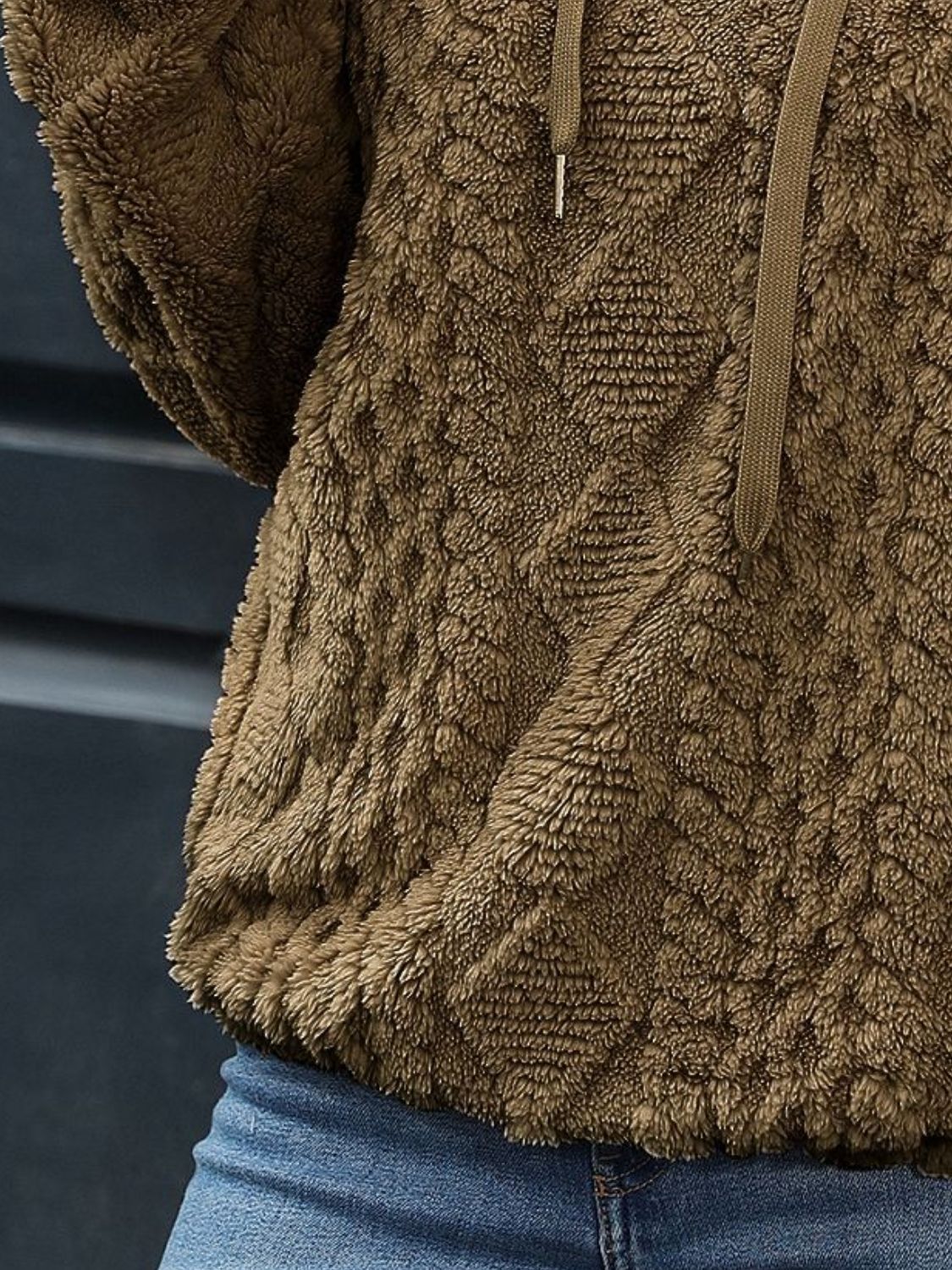 Warm Feelings Plush Hoodie