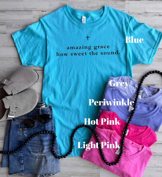 PREORDER:Amazing Grace Tee // eta 2-3 weeks