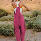 Roam V-Neck Pocketed Jumpsuit