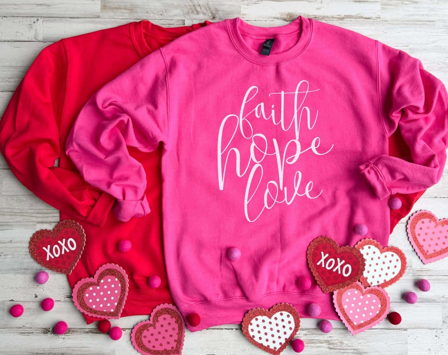 PREORDER: Faith Hope Love Sweatshirt