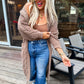 Kendall Open Knit Long Cardi Preorder
