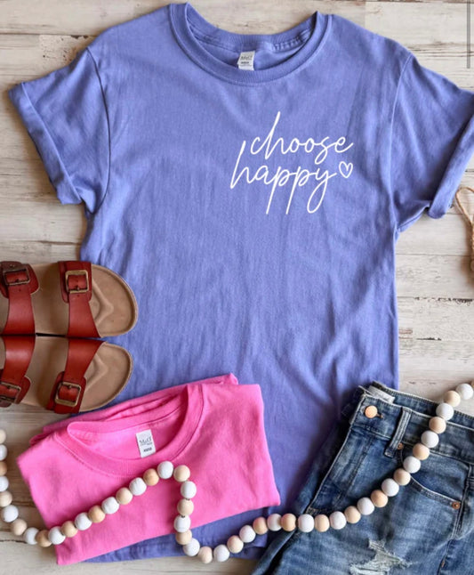 PREORDER: Choose Happy Tee