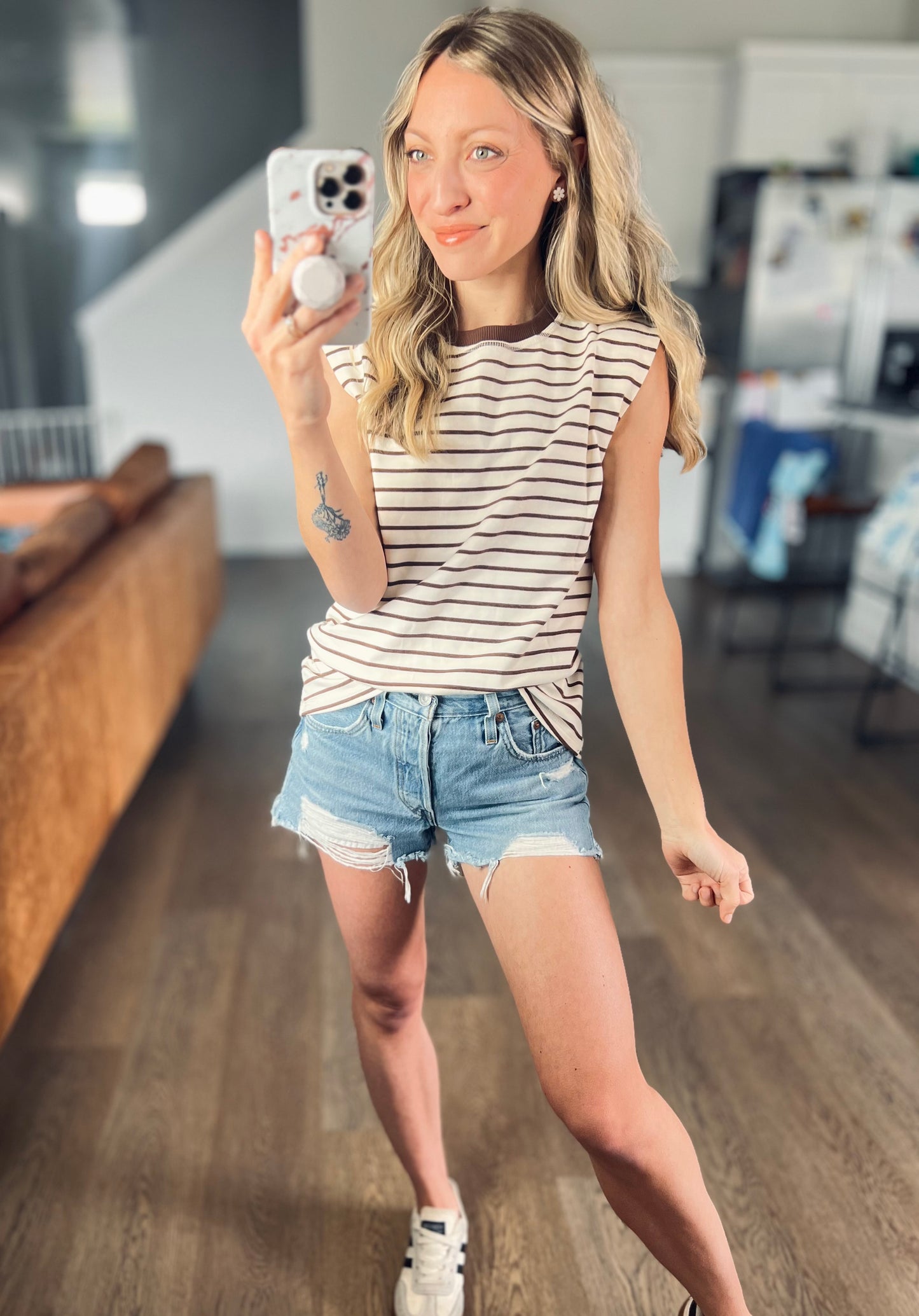 SHIPS FREE TODAY // Boardwalk Stripe Tank