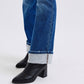 Mid-Rise Thermal Lining Bootcut Jeans - Judy Blue