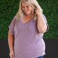 Sierra Pocket Tops - Dusty Purple