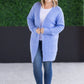 Madison Cozy Cardigan - Blue