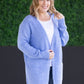 Madison Cozy Cardigan - Blue