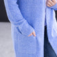 Madison Cozy Cardigan - Blue