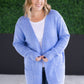 Madison Cozy Cardigan - Blue