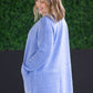 Madison Cozy Cardigan - Blue