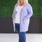 Madison Cozy Cardigan - Lavender