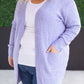 Madison Cozy Cardigan - Lavender