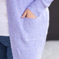 Madison Cozy Cardigan - Lavender