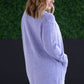 Madison Cozy Cardigan - Lavender