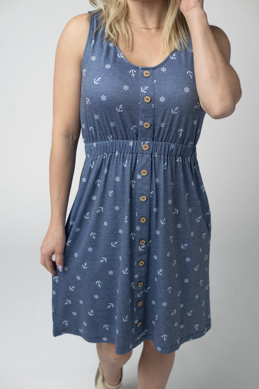 PREORDER: Beverly Button Dress // eta May