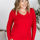 Larissa Long Sleeve - Red