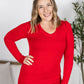 Larissa Long Sleeve - Red