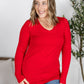 Larissa Long Sleeve - Red