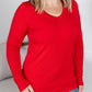 Larissa Long Sleeve - Red