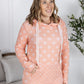 Hailey Pullover Hoodie - Coral Floral