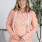 Hailey Pullover Hoodie - Coral Floral
