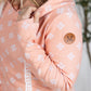 Hailey Pullover Hoodie - Coral Floral