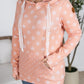 Hailey Pullover Hoodie - Coral Floral