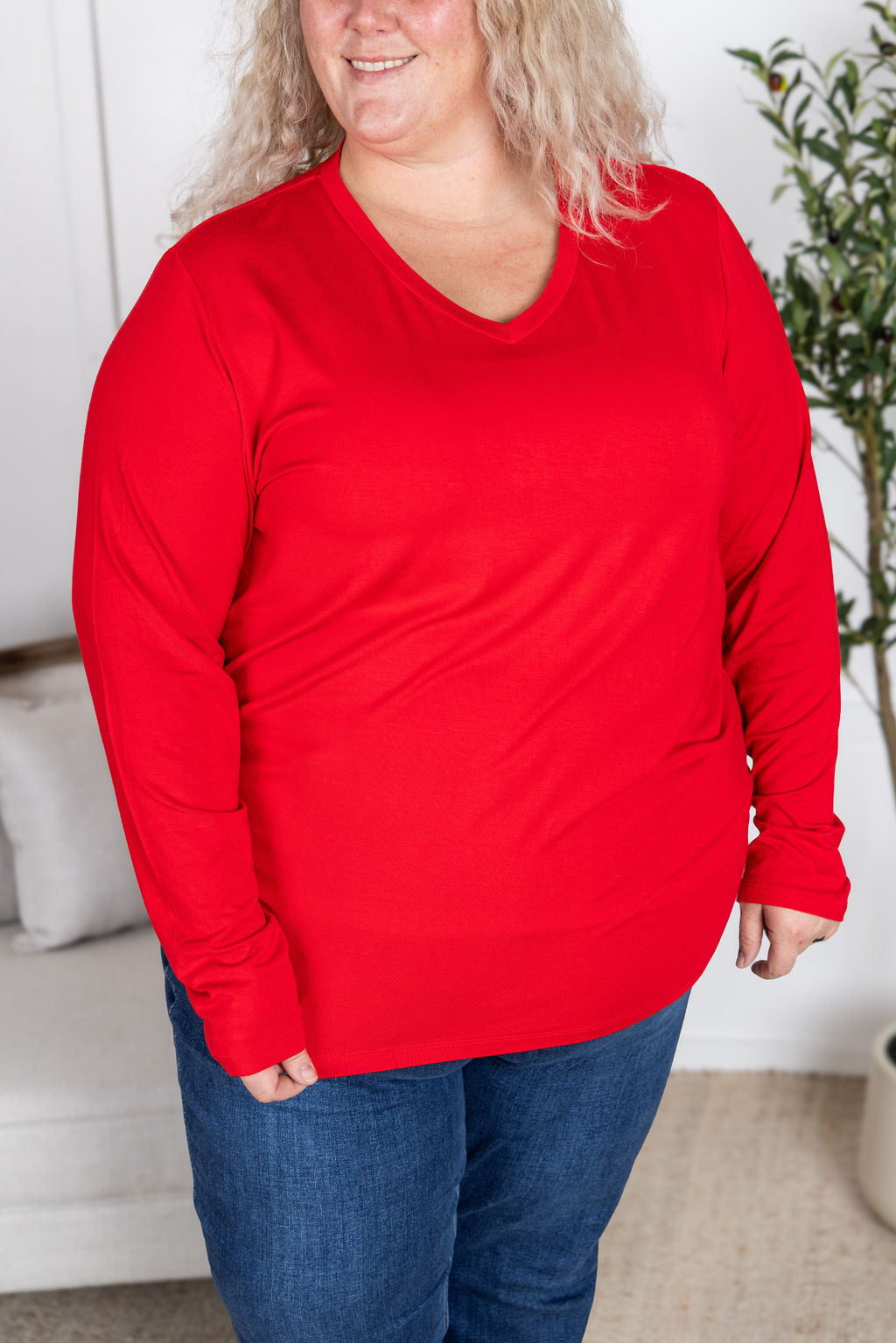 Larissa Long Sleeve - Red