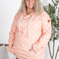 Hailey Pullover Hoodie - Coral Floral