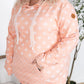 Hailey Pullover Hoodie - Coral Floral
