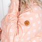 Hailey Pullover Hoodie - Coral Floral
