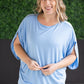 Darcy Dolman Top - Sky Blue