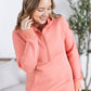 Scuba HalfZip Hoodie - Coral