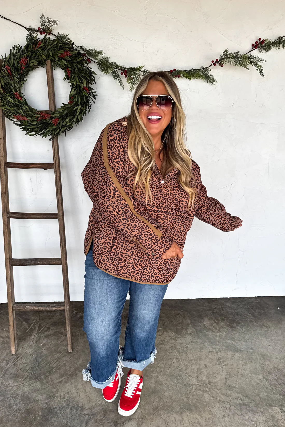 Camo // Animal Jenna Hooded Puffer Preorder eta Nov