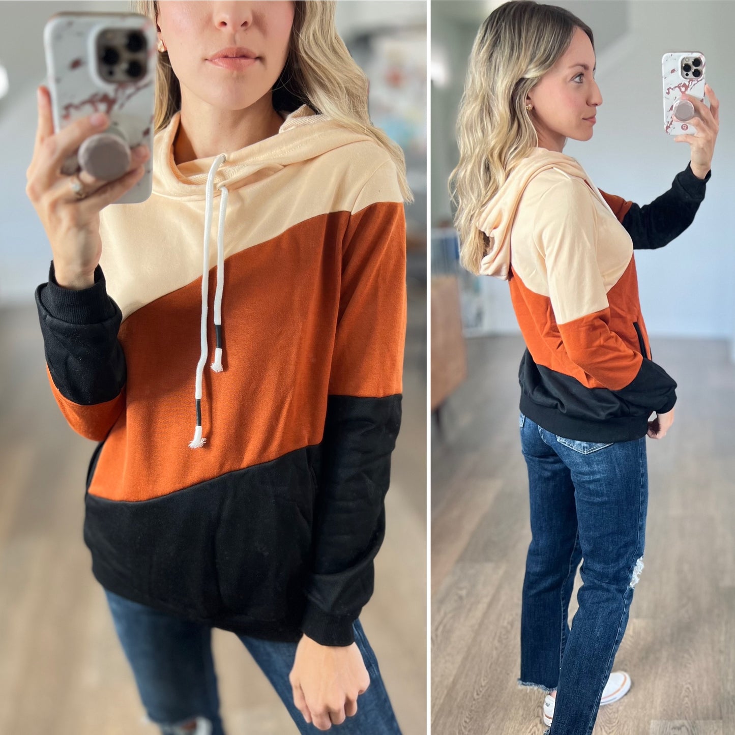 *reopened* Autumn Colorblock Hoodie