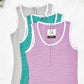 Shiloh Button Snap Tank - Purple