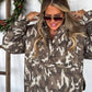 Camo // Animal Jenna Hooded Puffer Preorder eta Nov