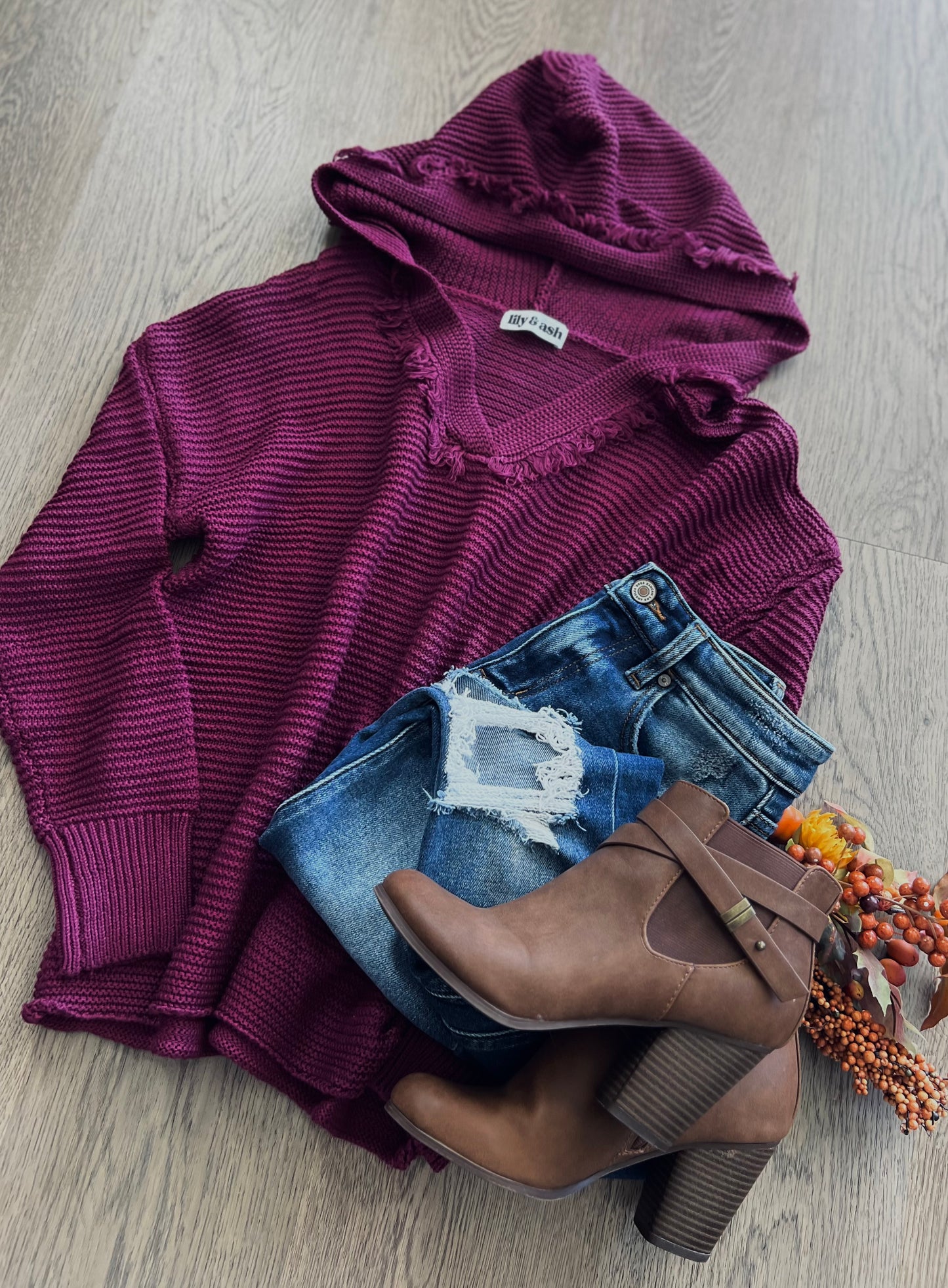 *reopened* In the Fray Hooded Sweater