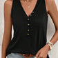 Pocketed V-Neck Wide Strap Tank