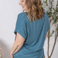 Sierra Pocket Top - Light Teal