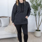 Vintage Wash Hoodie - Black