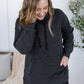 Vintage Wash Hoodie - Black