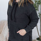 Vintage Wash Hoodie - Black