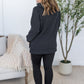 Vintage Wash Hoodie - Black
