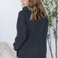 Vintage Wash Hoodie - Black
