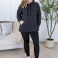 Vintage Wash Hoodie - Black