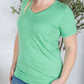 Sophie Pocket Tee - Mint