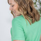 Sophie Pocket Tee - Mint