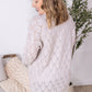 Open Knit Cardigan - Neutral