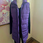 Harlow Long Vest - Purple